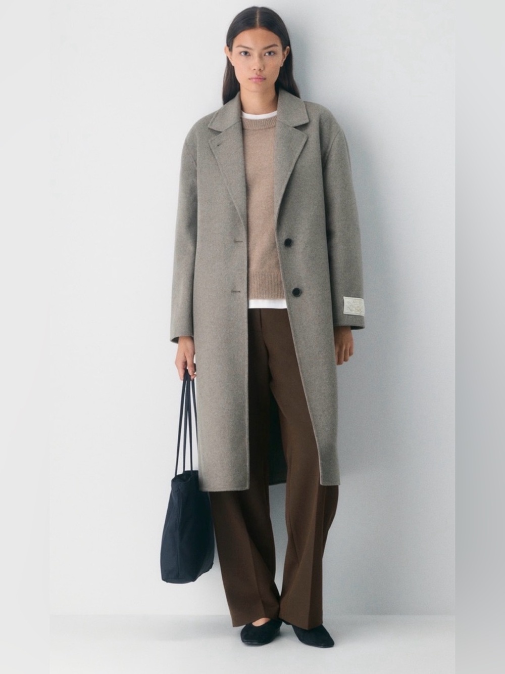 Aritzia The Only Double-Faced Coat - Luxe (Re)Wool